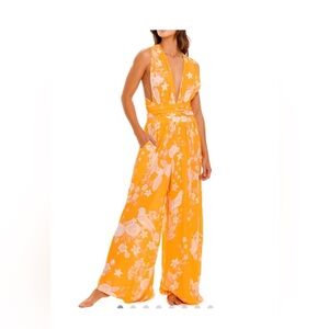 Floral Yellow Maxi Dress